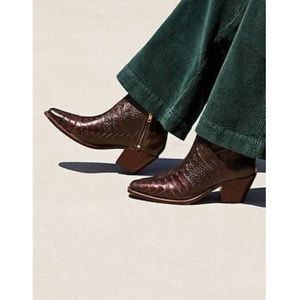 Free People Emmett Western Boot Bootie